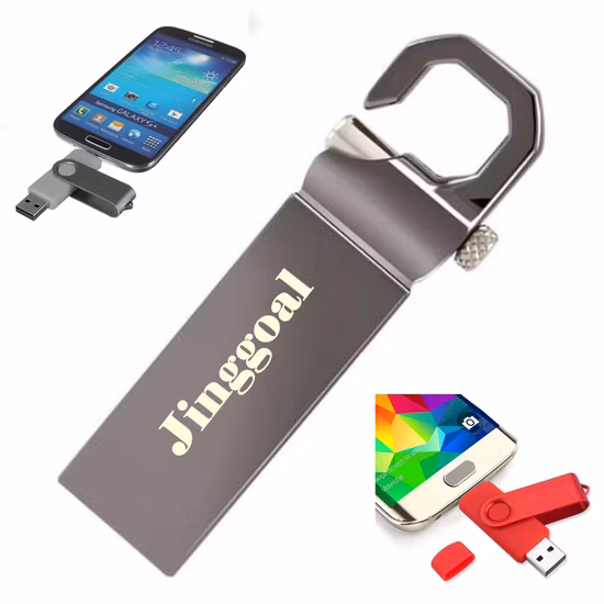 Chiavetta USB per archiviazione dati OTG Thumb Pen Jump Disk Key Memory Stick